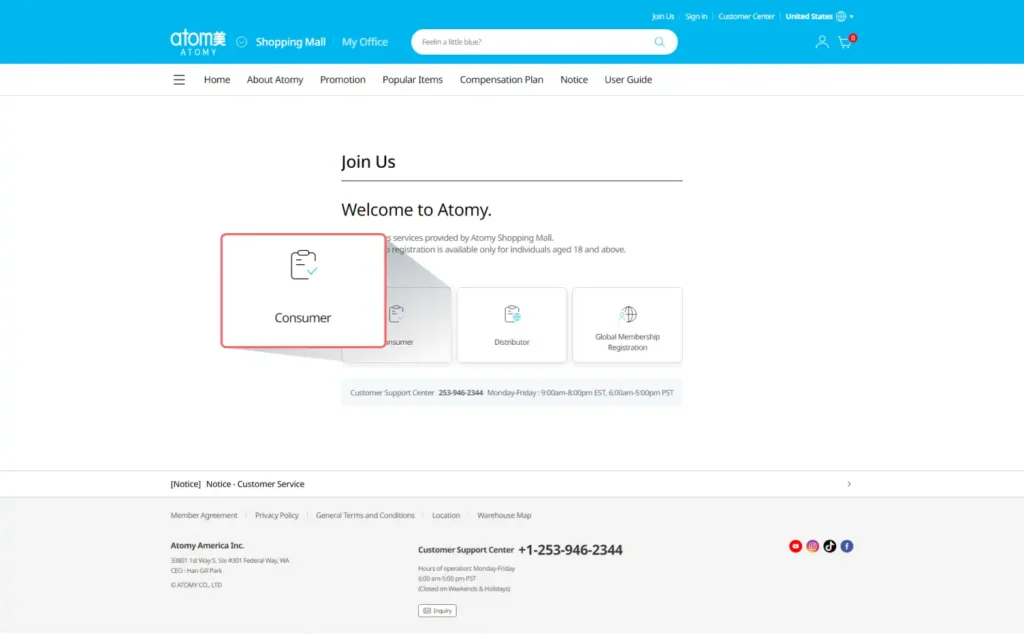 Atomy Sign Up | Create Your Free Account 2026